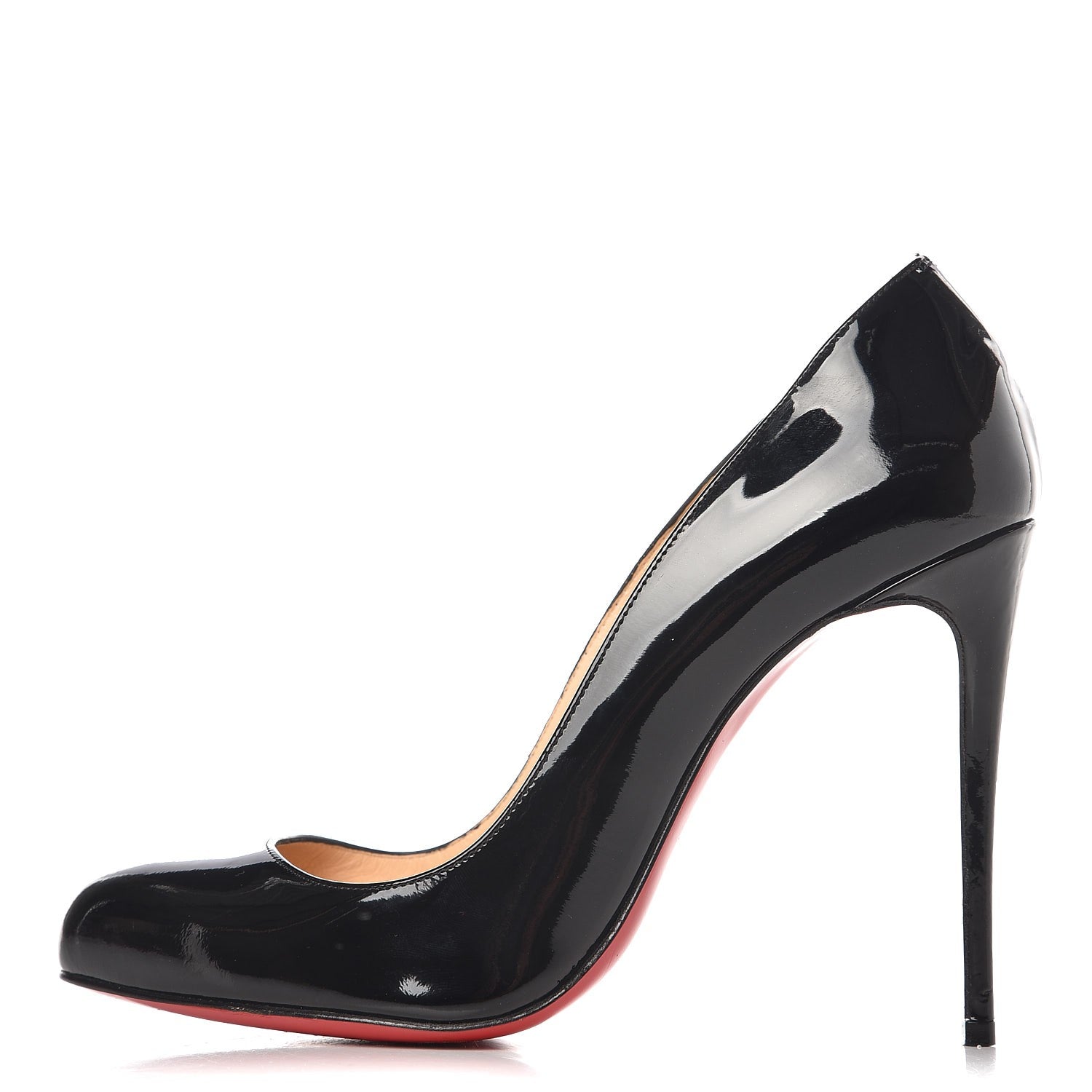 Christian Louboutin Patent Dorissima 100 Pumps 37 Black 1 of 13