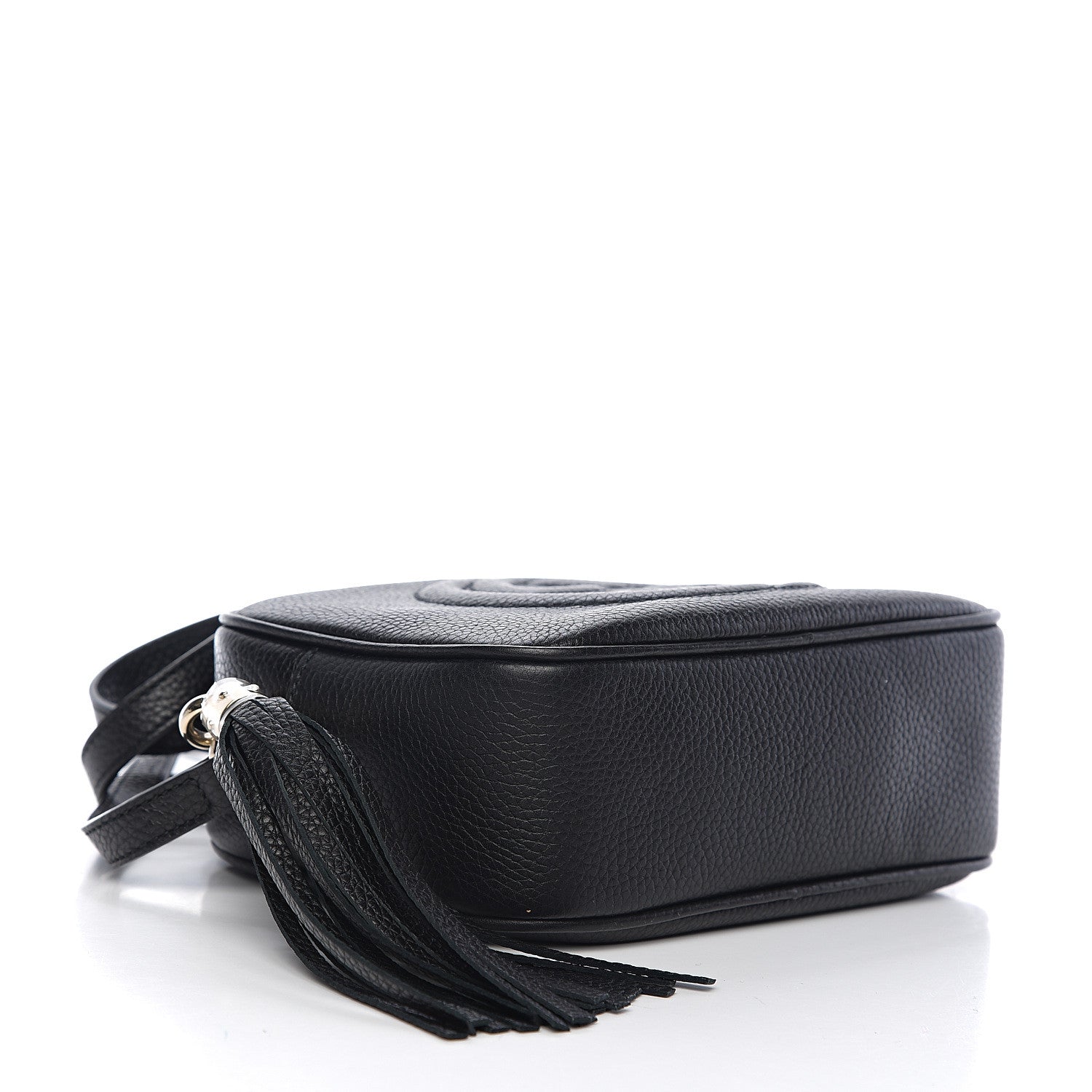 Gucci Pebbled Calfskin Small Soho Disco Bag Black 3 of 9