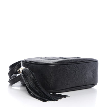 Gucci Pebbled Calfskin Small Soho Disco Bag Black 3 of 9