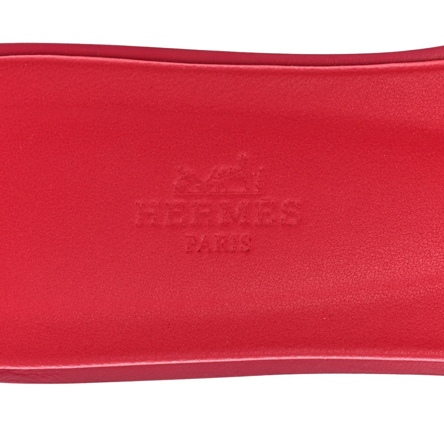 Box Calfskin Oran Sandals 38.5 Rose Vinicunca