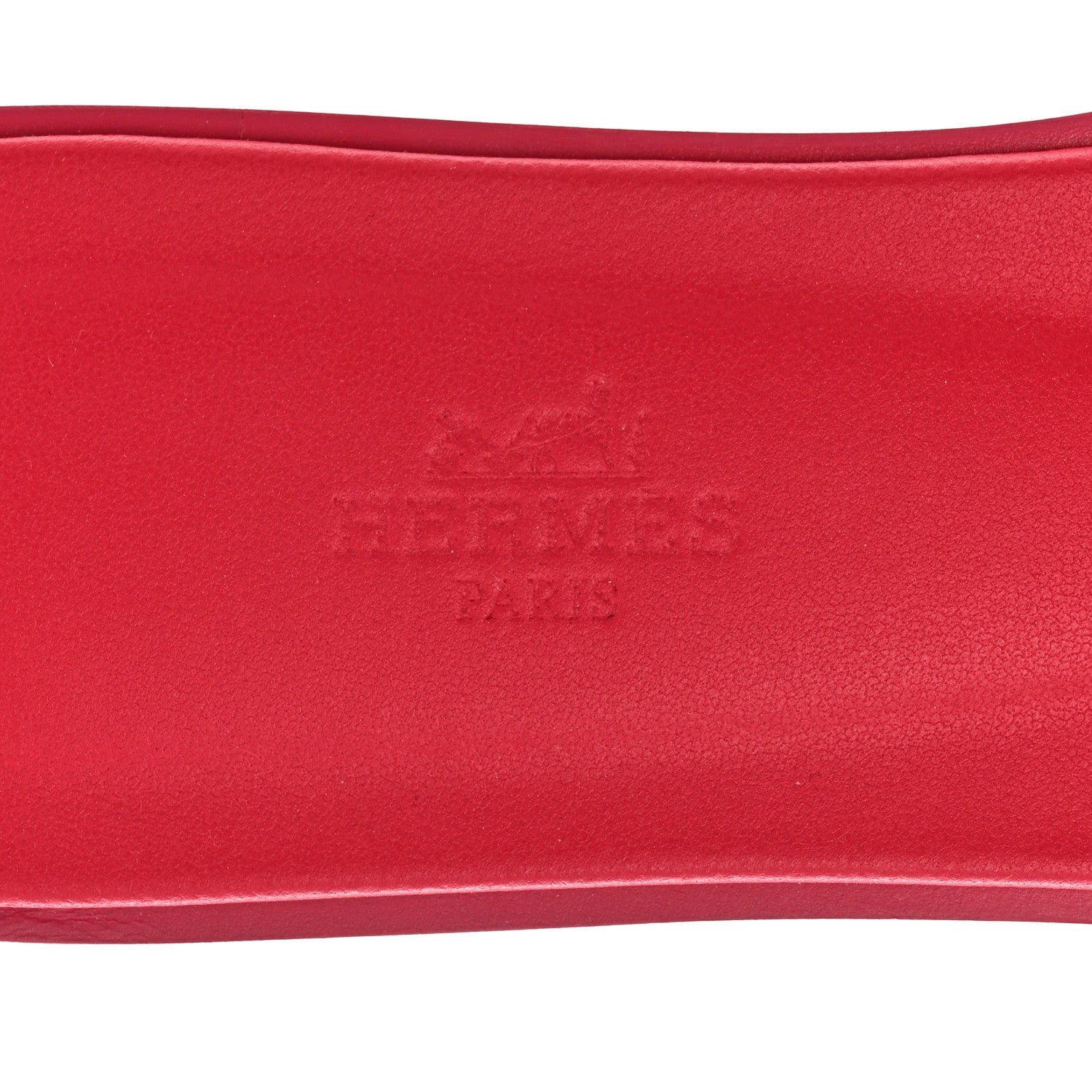 Hermes Box Calfskin Oran Sandals 38.5 Rose Vinicunca 7 of 9
