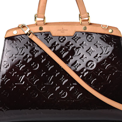 Louis Vuitton Vernis Brea GM Amarante 6 of 11