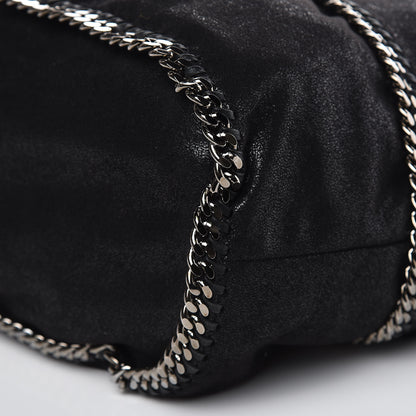 Stella McCartney Chamois Shiny Dotted Large Falabella Bucket Bag Ruthenium 8 of 10