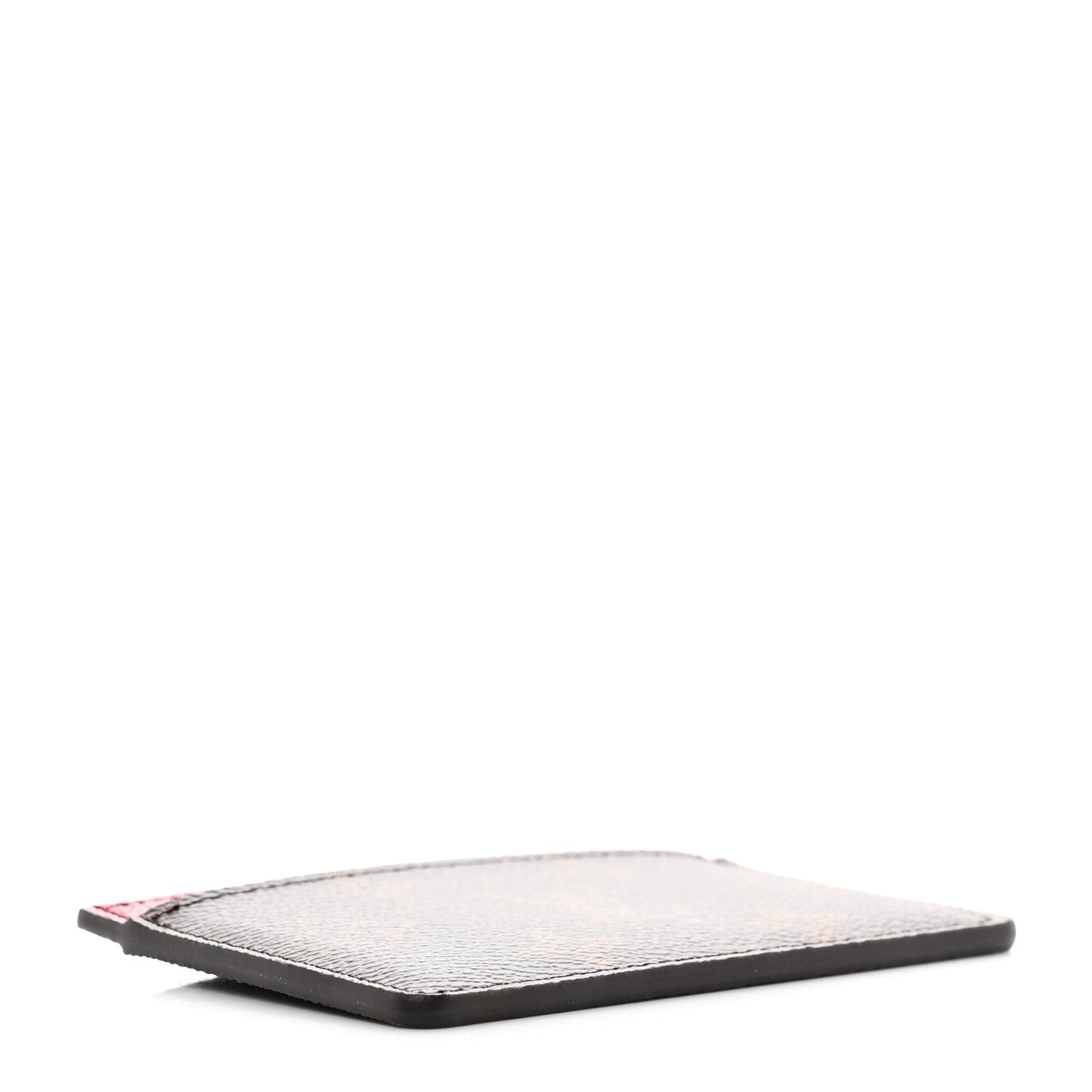 Monogram Card Holder Fuchsia