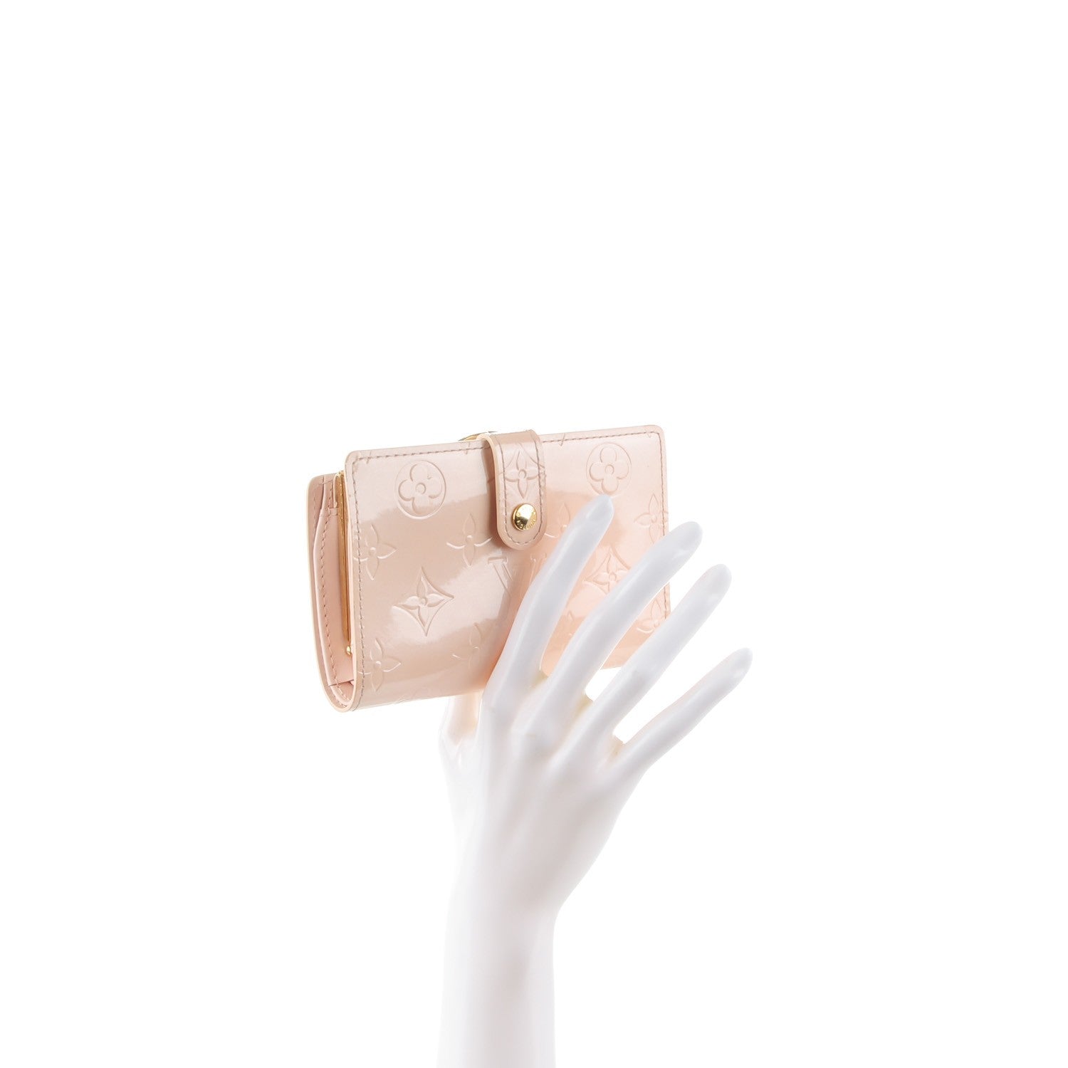 Louis Vuitton Vernis French Purse Wallet Marshmallow 2 of 9
