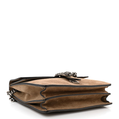 Gucci Suede Medium Dionysus Shoulder Bag Taupe 4 of 12