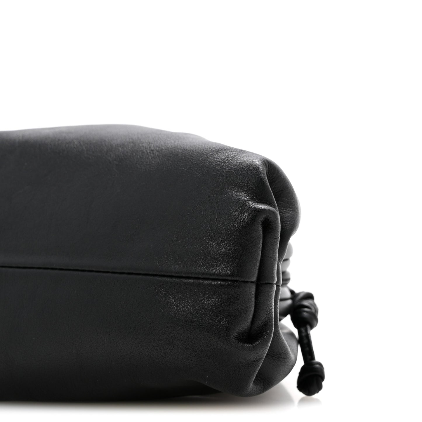 Butter Calfskin The Mini Pouch Black