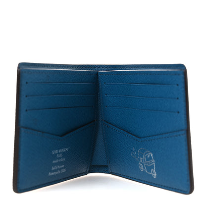 Louis Vuitton Monogram Pigment Slender Wallet Blue 5 of 8