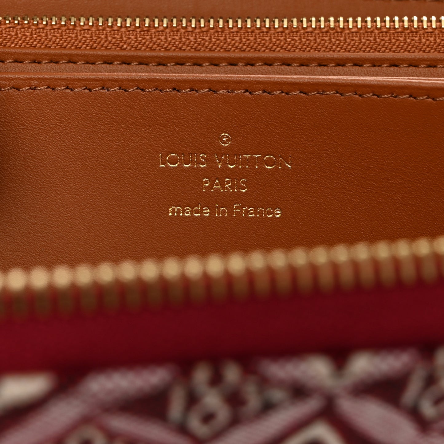 Jacquard Since 1854 Zippy Wallet Bordeaux