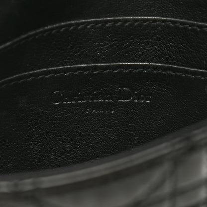 Christian Dior Patent Cannage Lady Dior Pochette Black 5 of 8