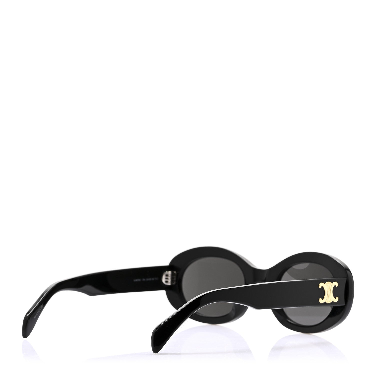 Celine Acetate Triomphe 01 Sunglasses CL 40194U Black 4 of 7