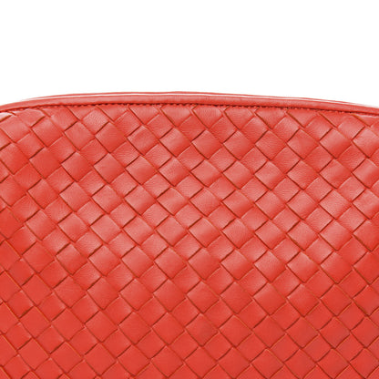 Bottega Veneta Nappa Intrecciato Nodini Crossbody Messenger New Red 9 of 10