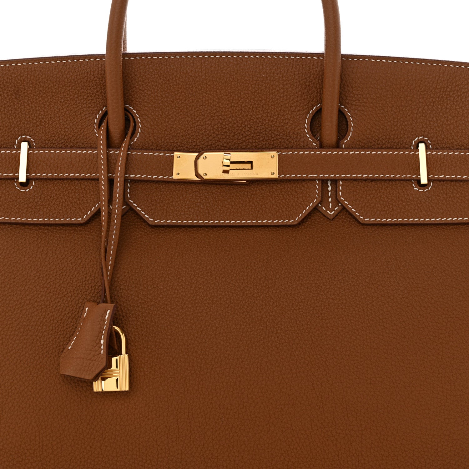 Hermes Togo Birkin 40 Gold 8 of 10