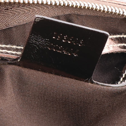 Gucci GG Supreme Monogram Medium Joy Boston Dark Brown Bronze 9 of 12