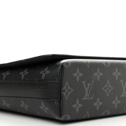 Louis Vuitton Monogram Eclipse District PM Black 8 of 13