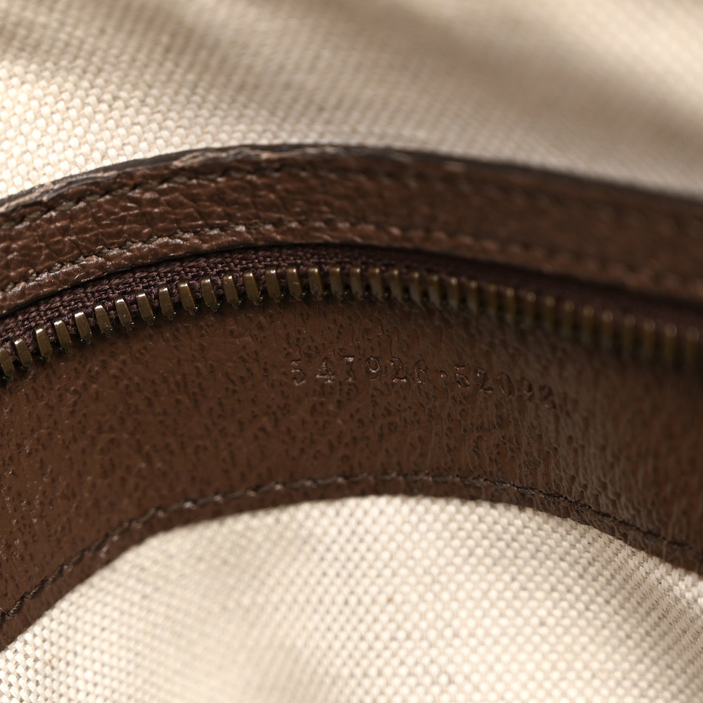 GG Supreme Monogram Web Small Ophidia Messenger Bag Brown