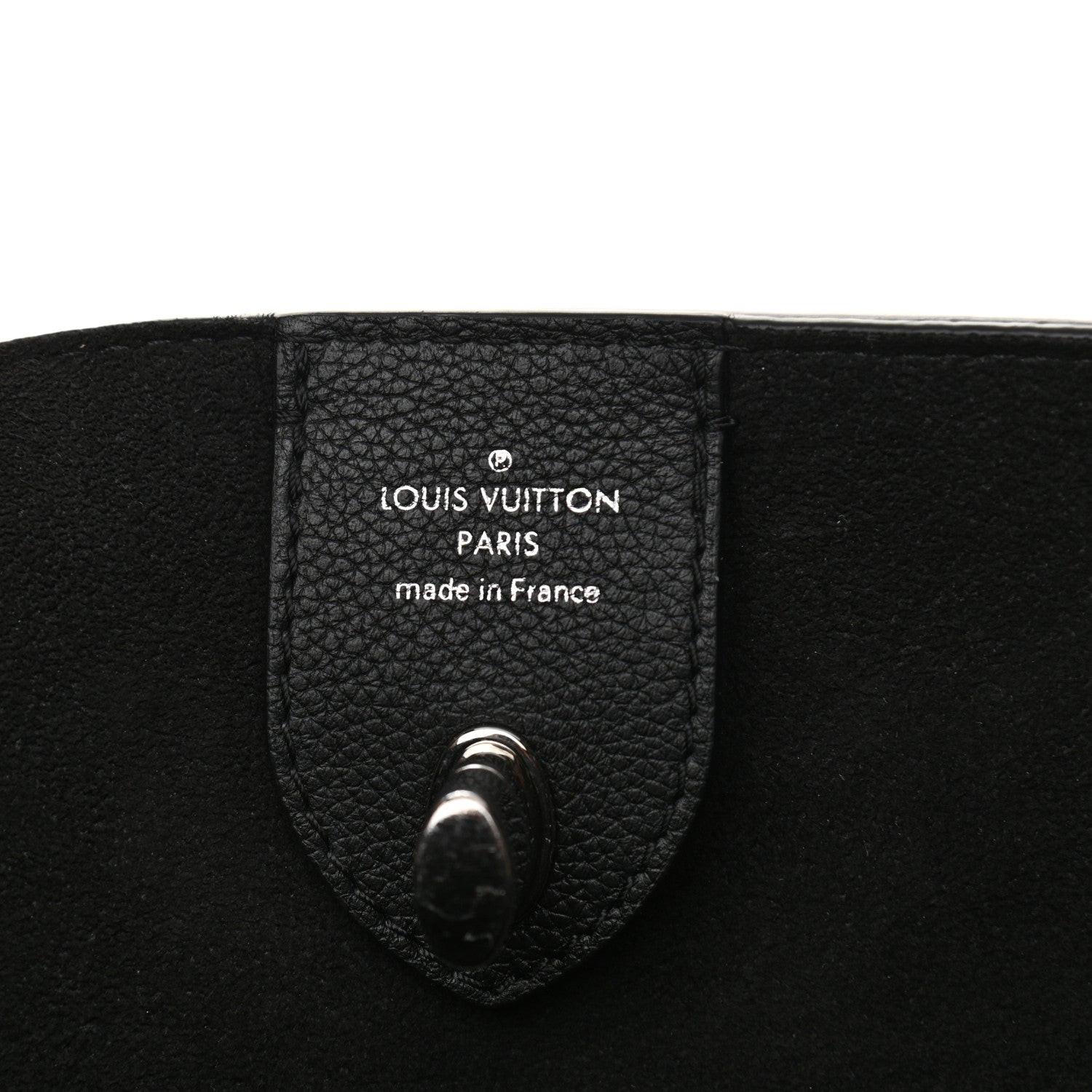 Louis Vuitton Calfskin Lockme Go Tote Black 6 of 11