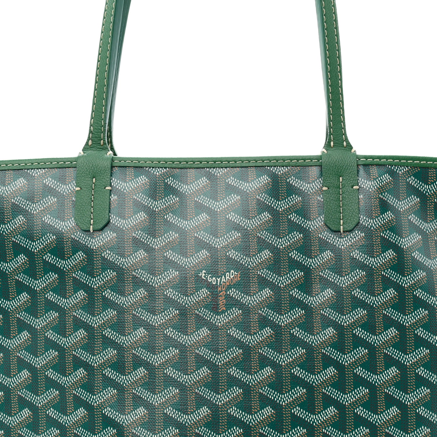 Goyard Goyardine Artois PM Green 8 of 10