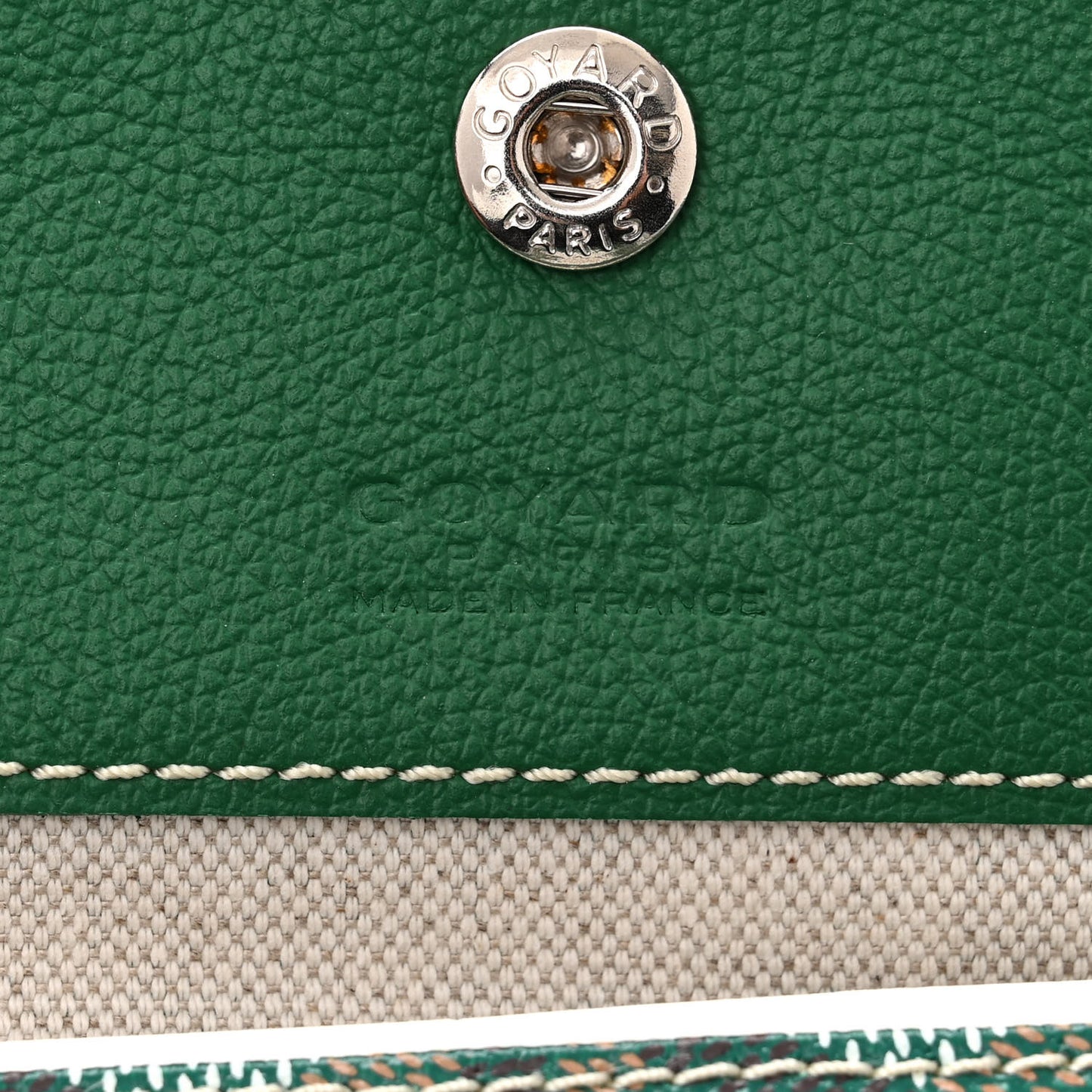 Goyardine Saint Louis GM Green