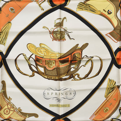 Hermes Silk New Springs Scarf 90 2 of 5