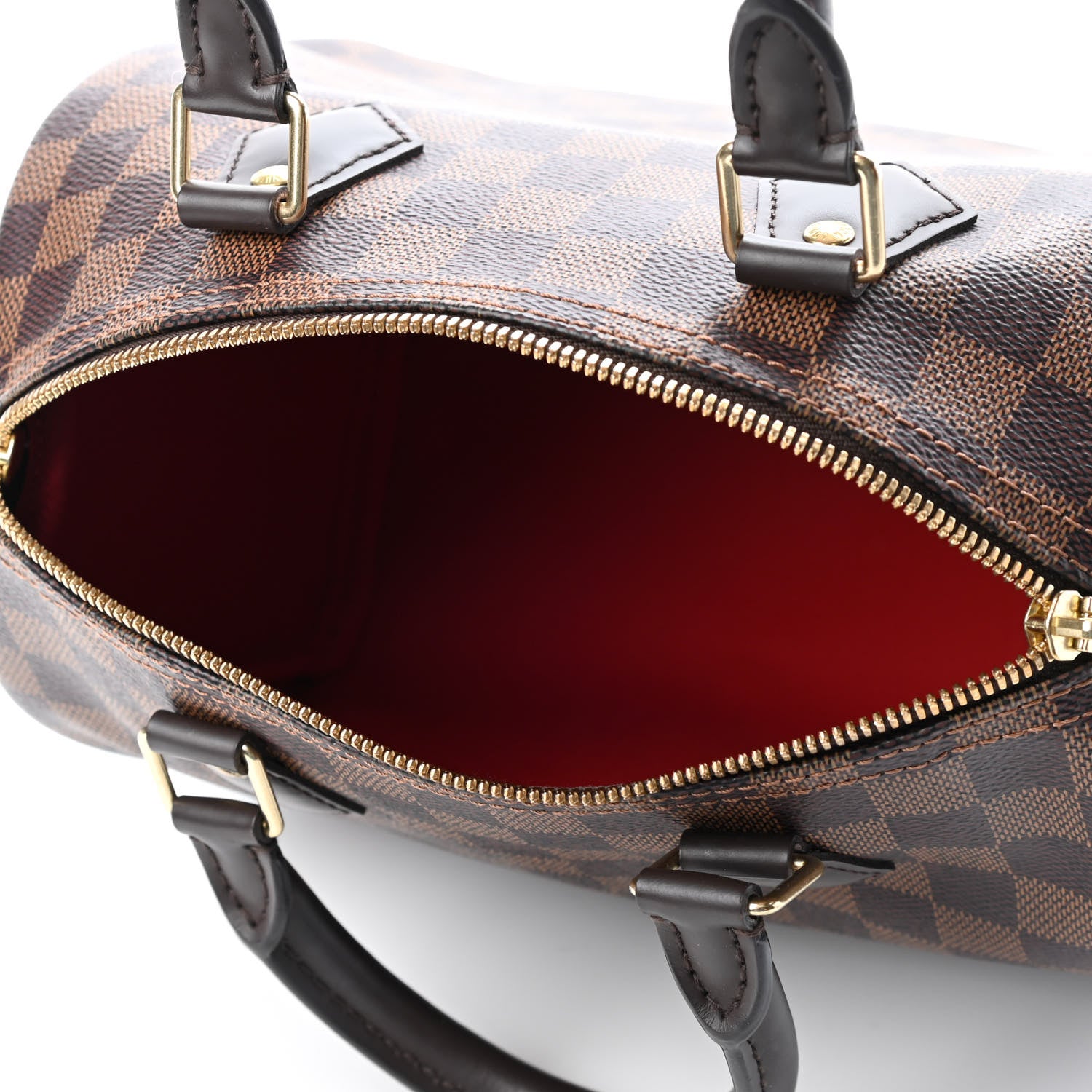 Louis Vuitton Damier Ebene Speedy Bandouliere 25 4 of 4