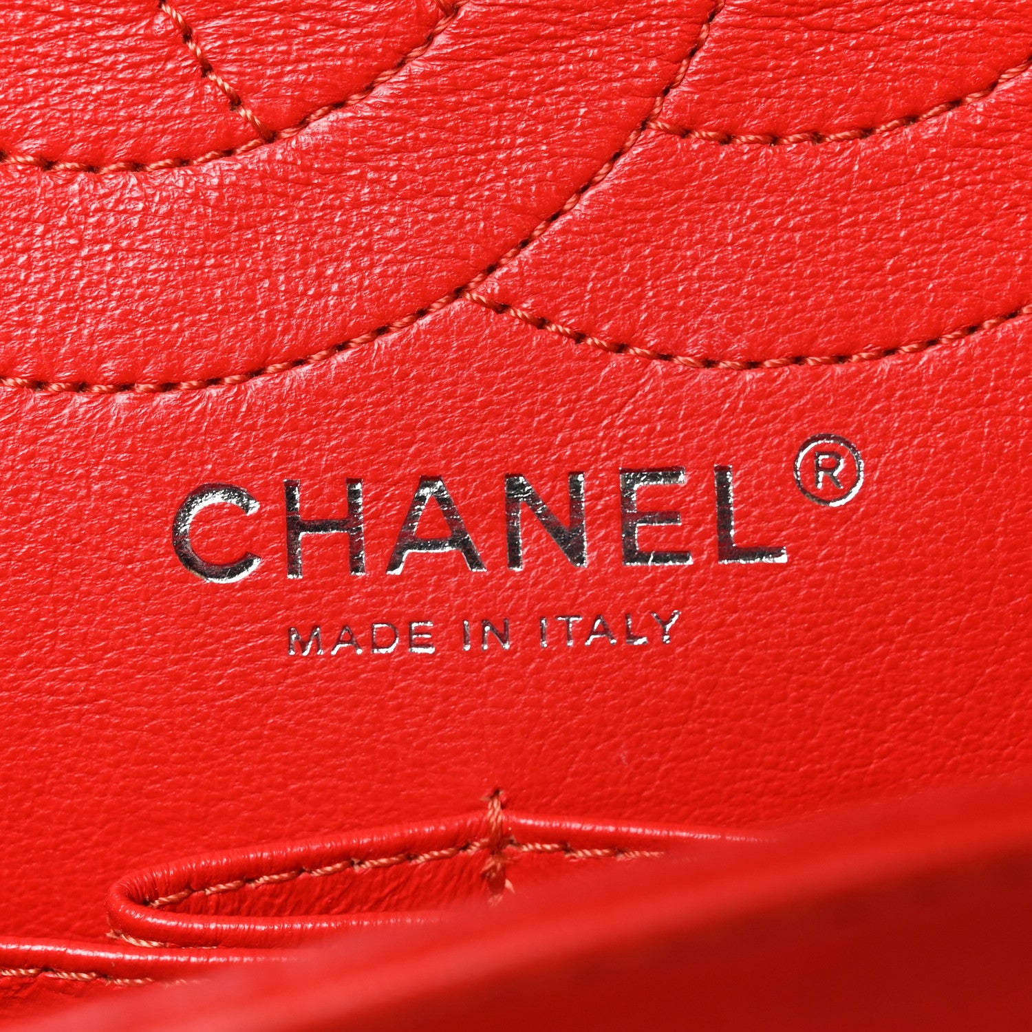Chanel Distressed Patent Quilted 2.55 Reissue Flap Red 6 of 10