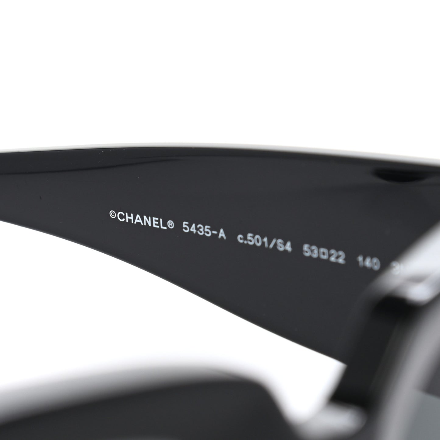 Acetate Rectangle Sunglasses 5435 Black