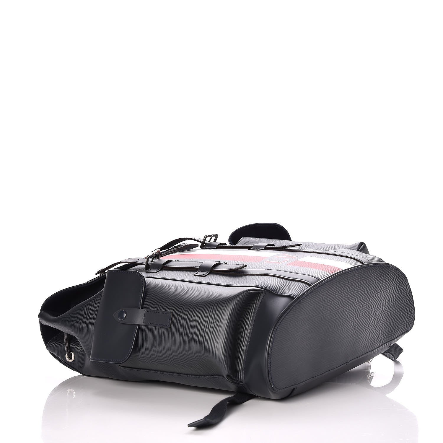 Louis Vuitton Epi Christopher Backpack Navy Stripes 4 of 7