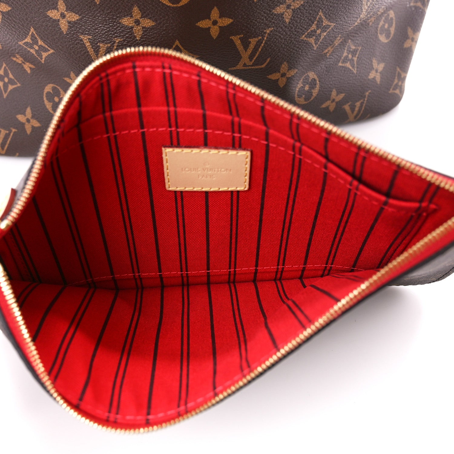Louis Vuitton Monogram Neo Neverfull MM Cherry 8 of 14
