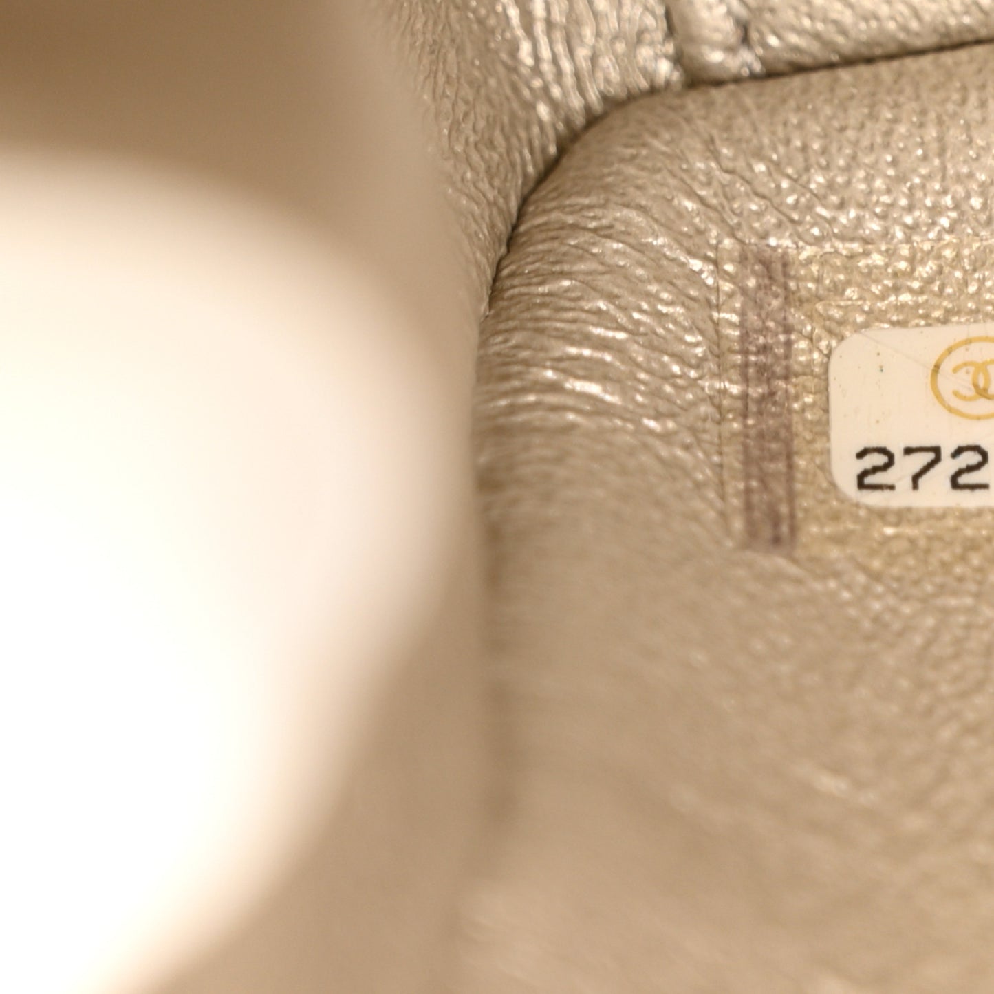 Grained Calfskin Embroidered Captain Gold Belt Bag White