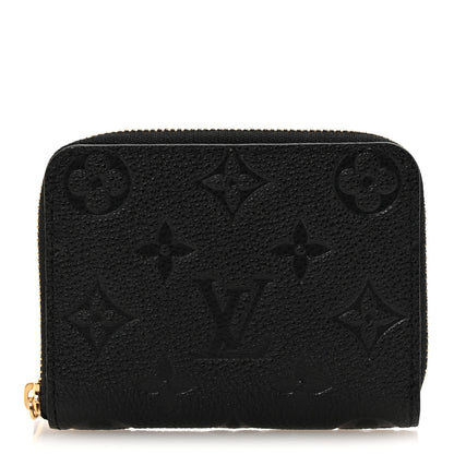 Louis Vuitton Empreinte Zippy Coin Purse Black 1 of 6
