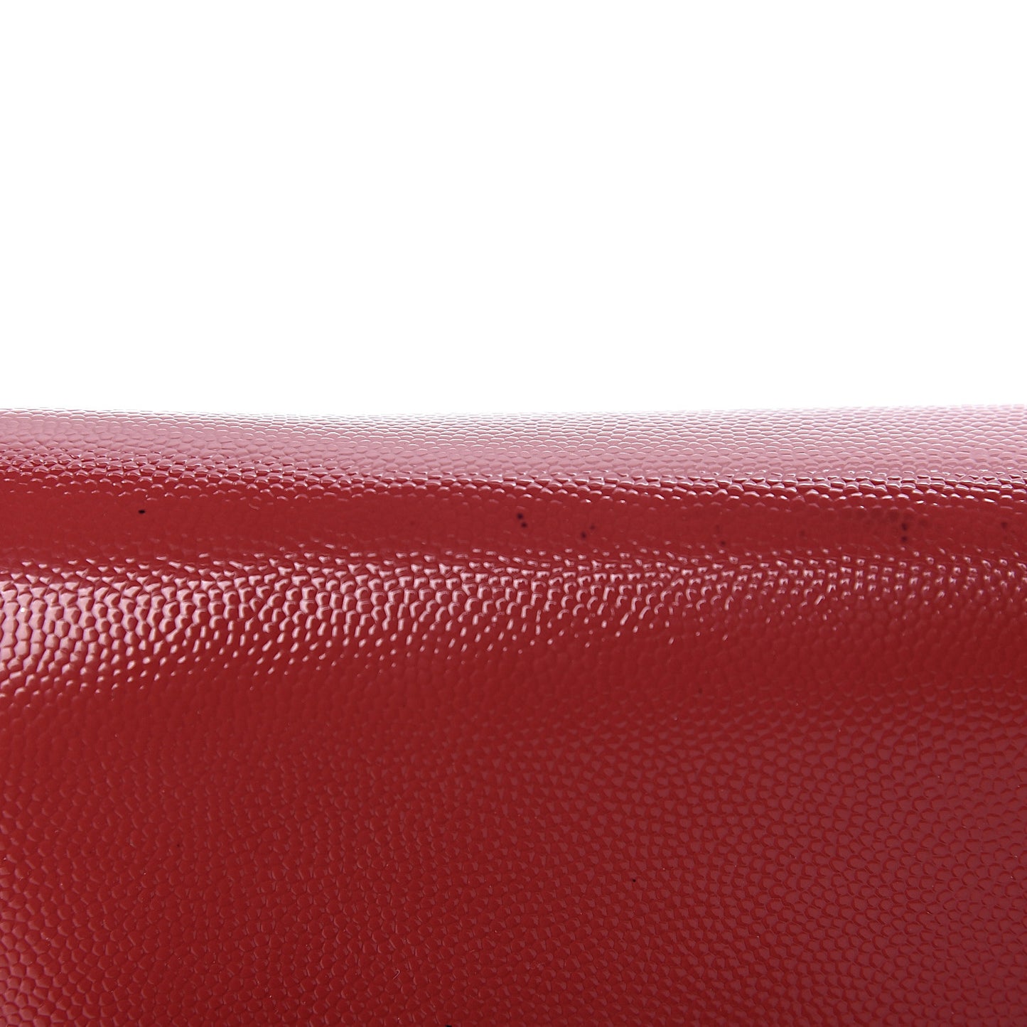Grain De Poudre Classic Monogram Cassandre Clutch Rouge Orient