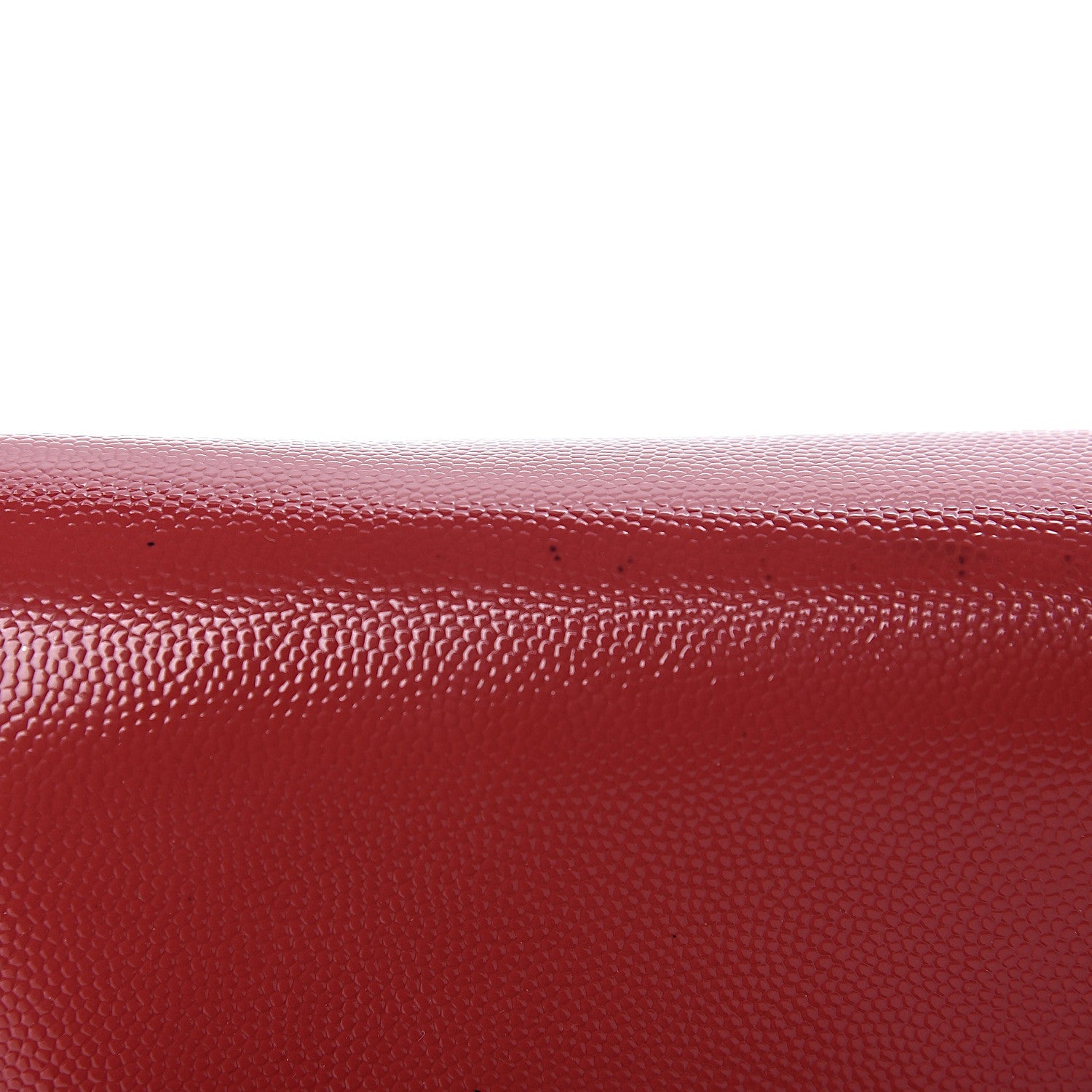 Saint Laurent Grain De Poudre Classic Monogram Cassandre Clutch Rouge Orient 9 of 12