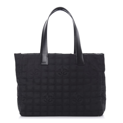 Chanel Nylon Large Travel Tote Black 1 of 10
