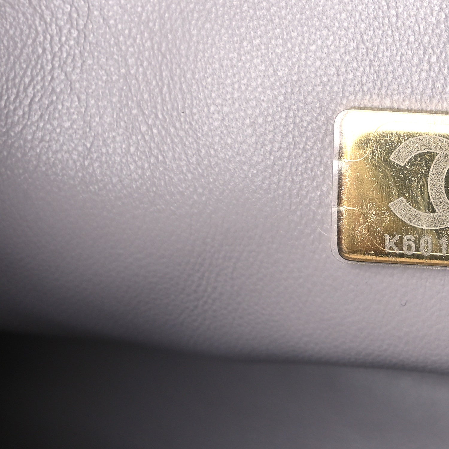 Chanel Lambskin Quilted Mini Pearl Crush Flap Light Grey 8 of 11
