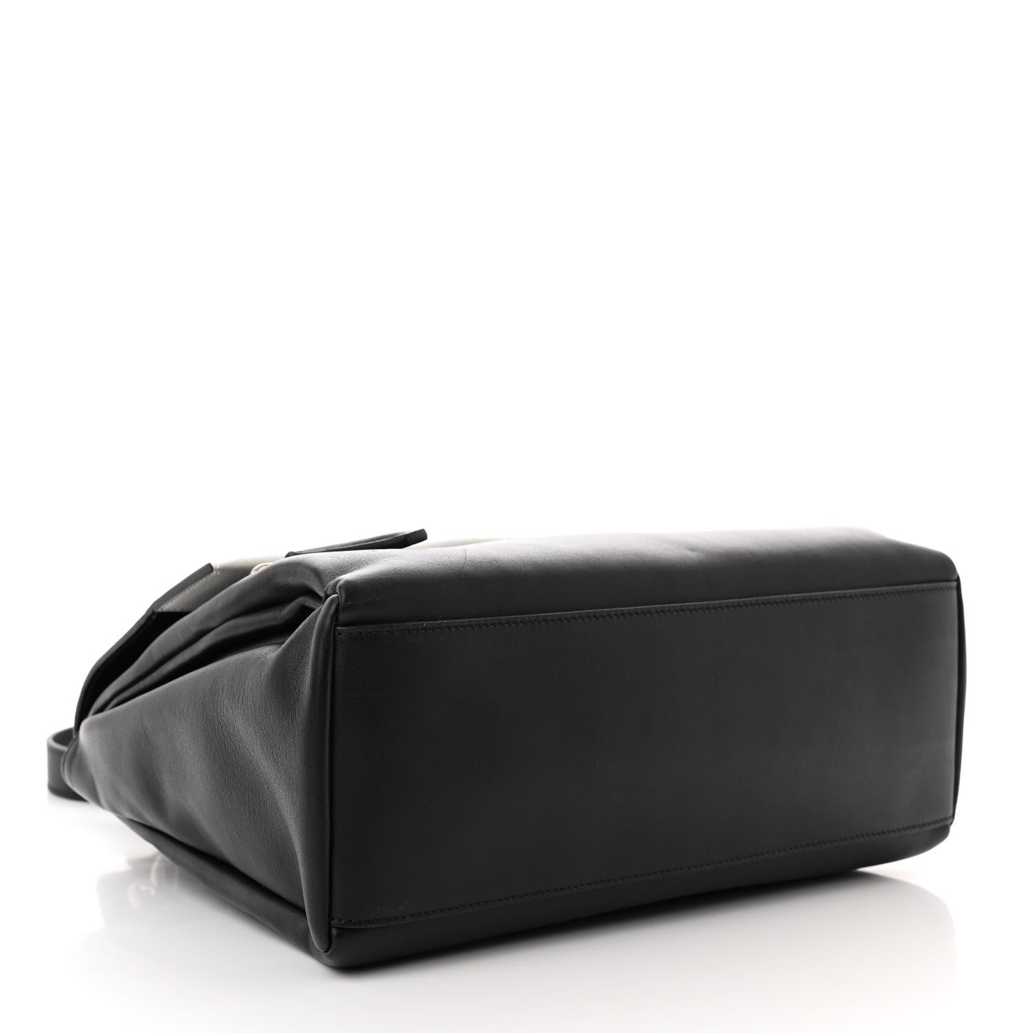 Givenchy Calfskin Small Pandora Pure Flap Bag Black White 4 of 14