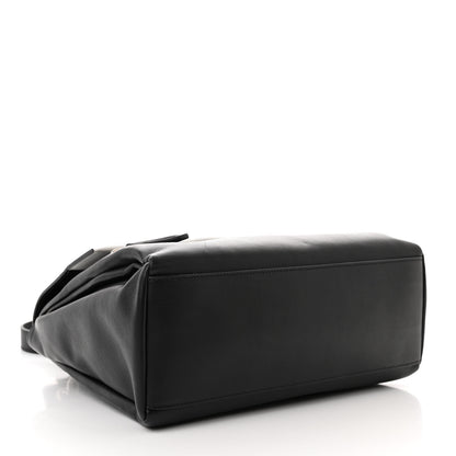 Givenchy Calfskin Small Pandora Pure Flap Bag Black White 4 of 14