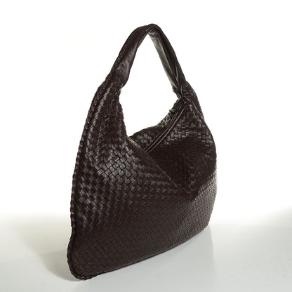 Bottega Veneta Nappa Intrecciato Maxi Veneta Hobo Ebano 3 of 9