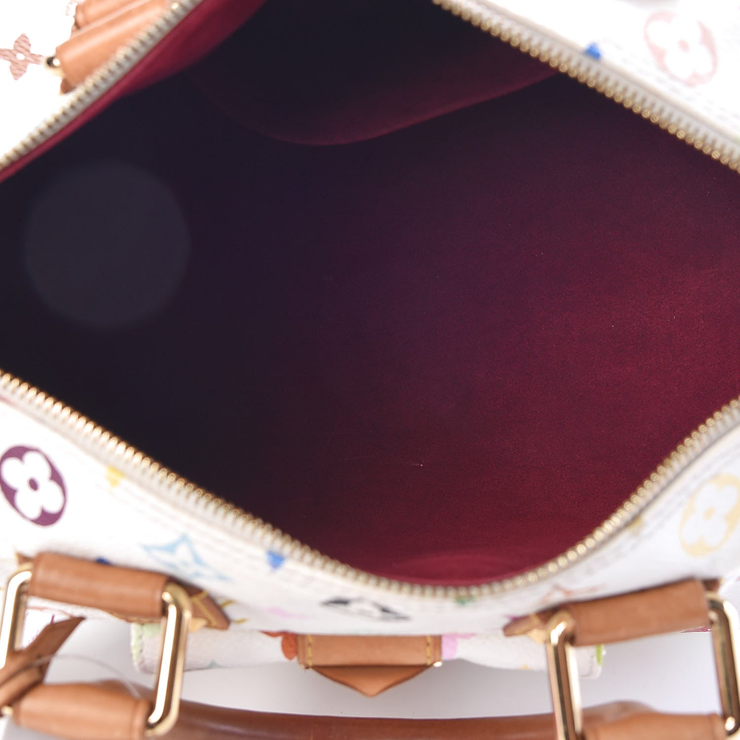 Louis Vuitton Monogram Multicolor Speedy 30 White 6 of 16