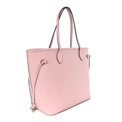 Louis Vuitton Epi Neverfull MM Rose Ballerine 4 of 13
