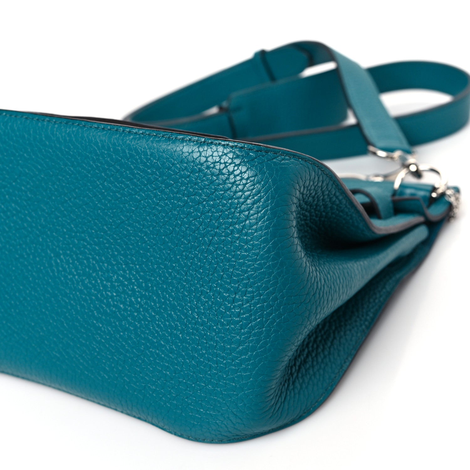 Hermes Taurillon Clemence Jypsiere 28 Bleu Izmir 9 of 9