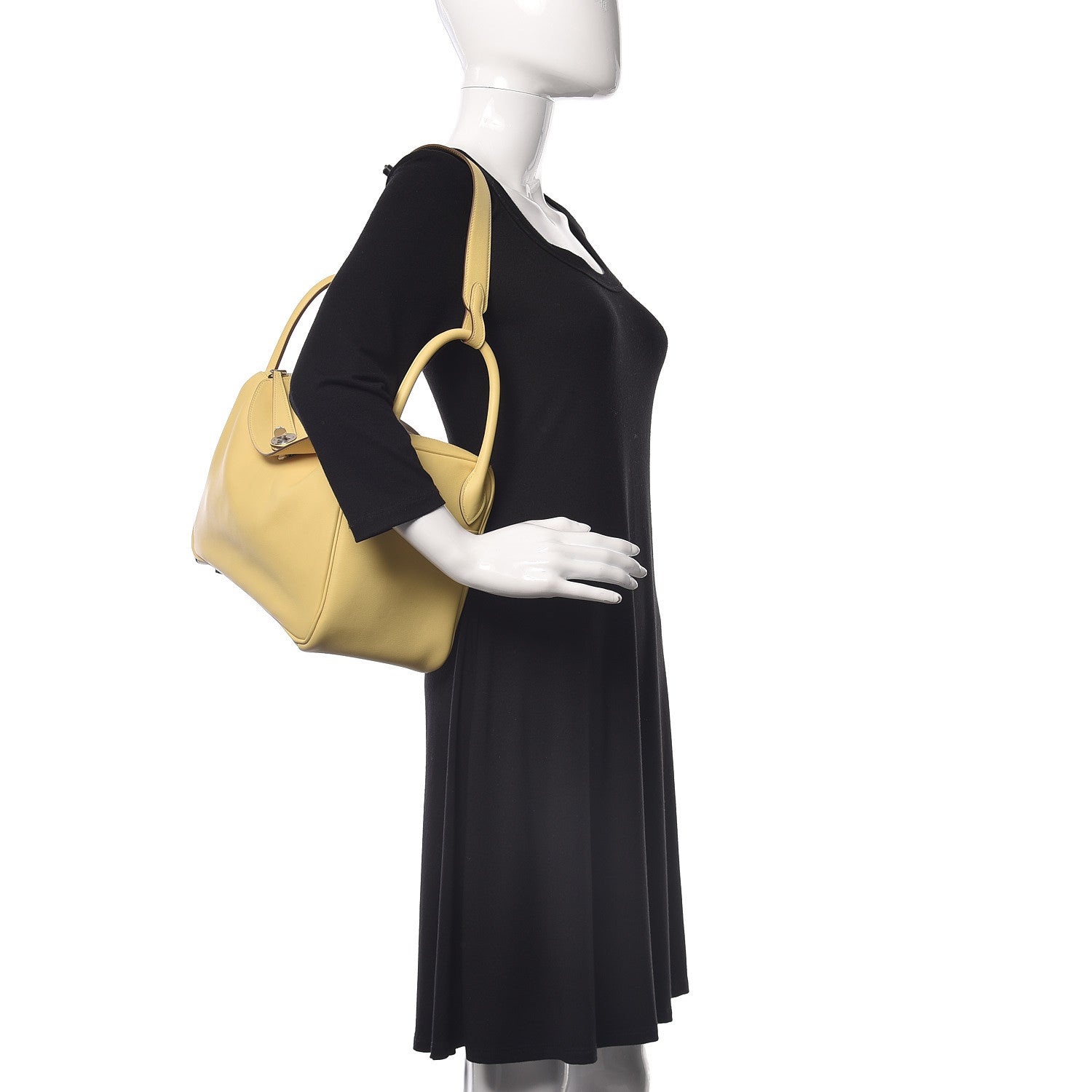 Hermes Swift Lindy 30 Jaune Poussin 2 of 9