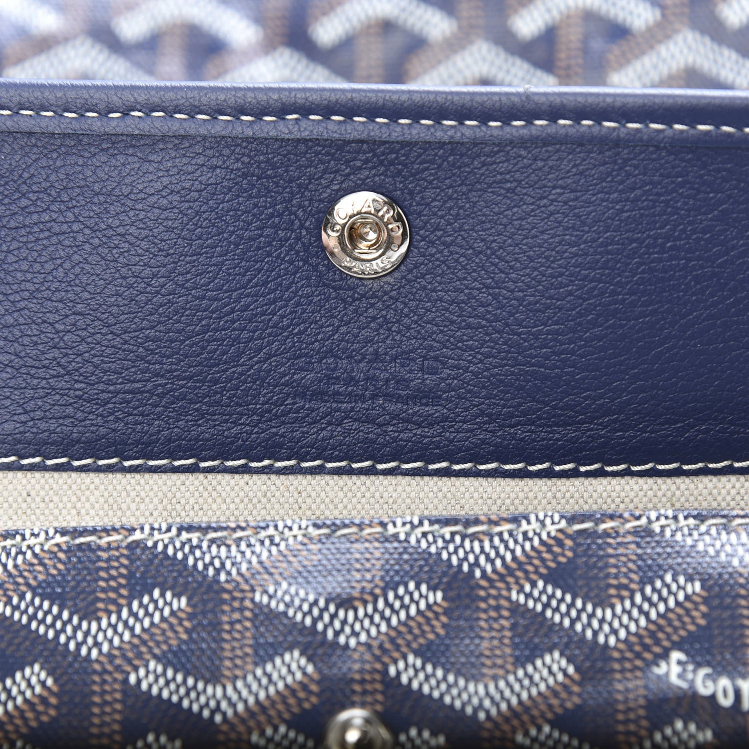 Goyard Goyardine Saint Louis PM Navy 7 of 12