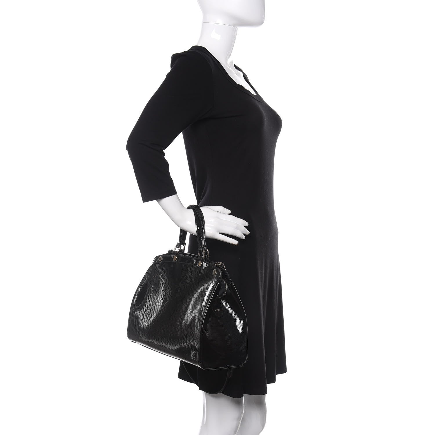 Louis Vuitton Electric Epi Brea MM Black 3 of 10