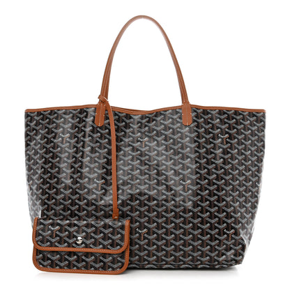 Goyard Goyardine Saint Louis GM Black Gold 1 of 12