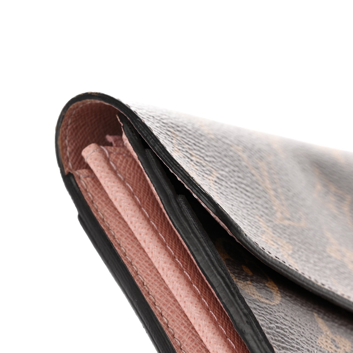 Louis Vuitton Monogram Sarah Wallet NM Rose Ballerine 8 of 16