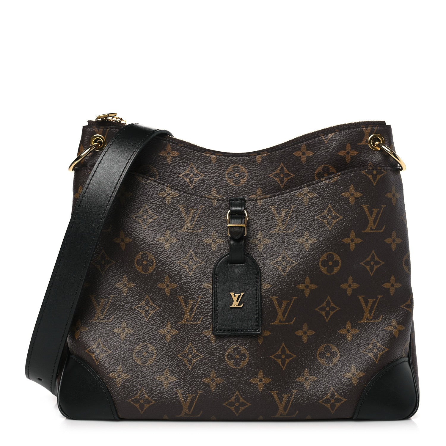 Louis Vuitton Monogram Odeon MM Black 1 of 9