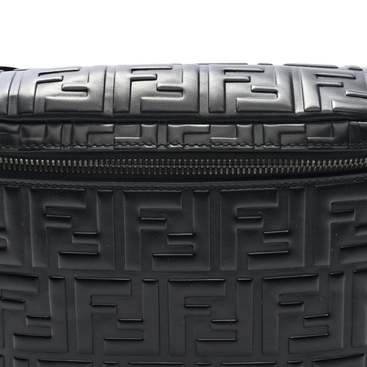 Nappa FF 1974 Embossed Belt Bag Black Black