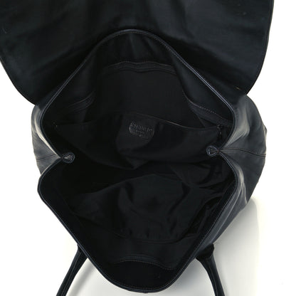 Chanel Calfskin Large Flap Shoulder Bag Black 4 of 9
