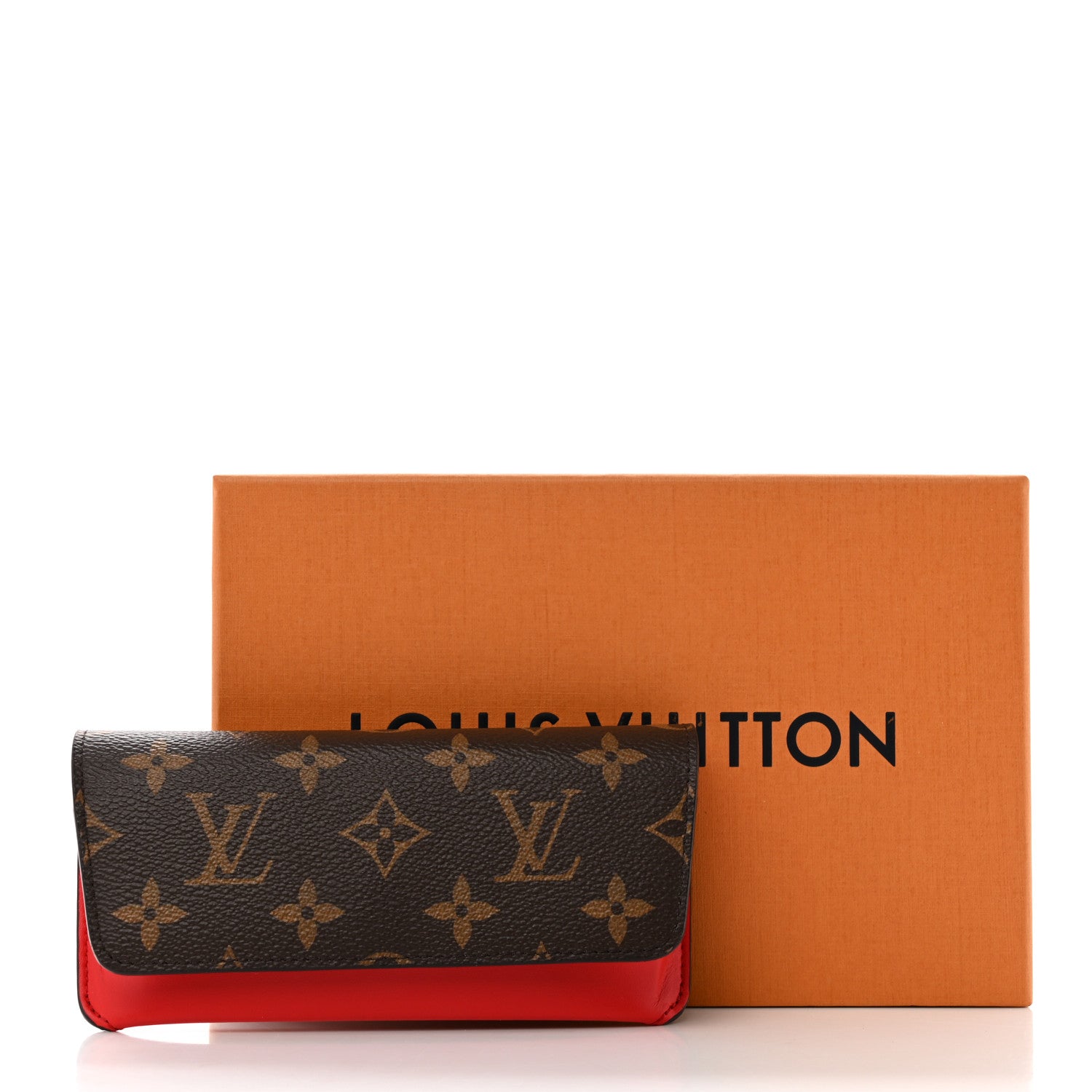Louis Vuitton Monogram Woody Sunglass Case Rouge 7 of 7